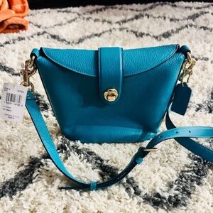 Teal coach bag brand new